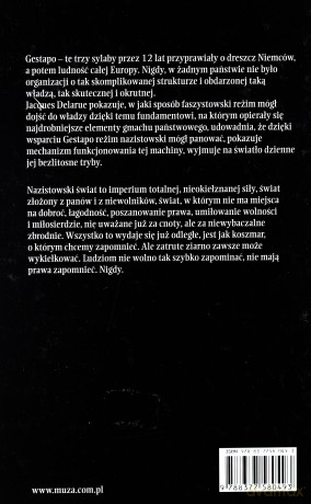 Historia Gestapo (twarda) - Jacques Delarue [KSIĄŻKA]