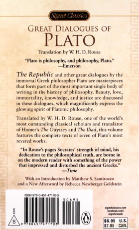 Great Dialogues of Plato - Plato [KSIĄŻKA]