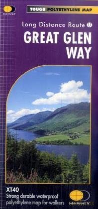 Great Glen Way XT40 Route Maps - Harvey Map Services Ltd [KSIĄŻKA]