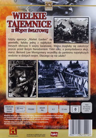 Wielkie Tajemnice II Wojny Światowej 33: O jeden most za daleko [DVD]
