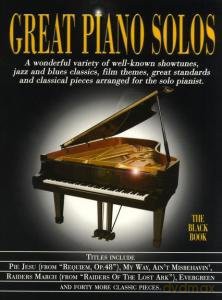 Great Piano Solos - The Black Book [KSIĄŻKA]