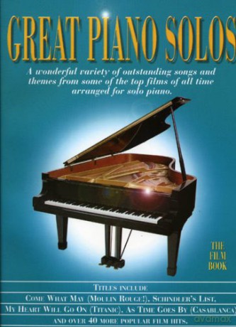 Great Piano Solos The Film Book Pf: A Bumper Collection of Film Themes [KSIĄŻKA]