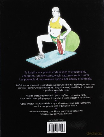 Anatomia W Urazach Sportowych Ćwiczenia I Rehabilitacja - Leigh Brandon [KSIĄŻKA]