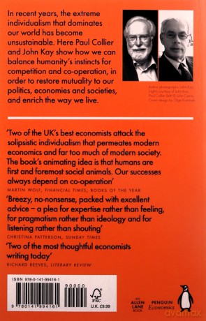 Greed Is Dead: Politics After Individualism - Paul Collier [KSIĄŻKA]