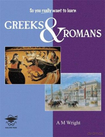 Greeks and Romans: Latin Prep series Latin Ce - A.M. Wright [KSIĄŻKA]
