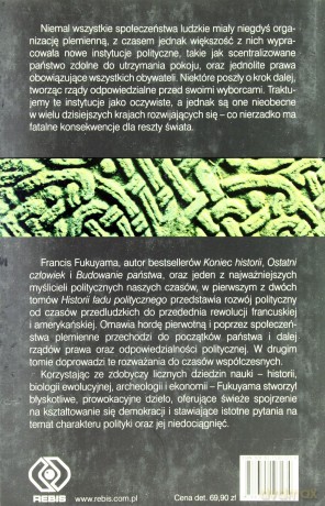 Historia Ładu Politycznego Tom 1 (twarda) - F. Fukuyama [KSIĄŻKA]