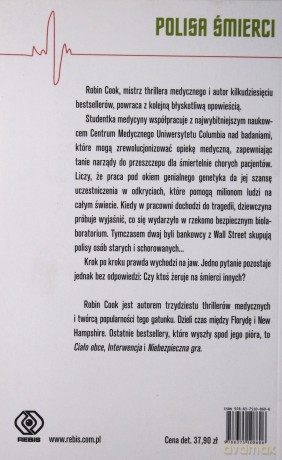 Polisa Śmierci - Robin Cook [KSIĄŻKA]