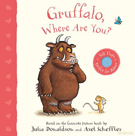 Gruffalo, Where Are You: A Felt Flaps Book Gruffalo Baby - Julia Donaldson [KSIĄŻKA]