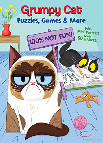 Grumpy Cat Puzzles, Games and More - Random House [KSIĄŻKA]