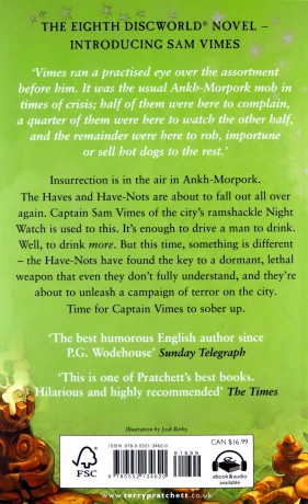 Guards! Guards!: Discworld Novel 8: the bestseller that inspired BBC's The Watch Discworld Novels - Terry Pratchett [KSIĄŻKA]