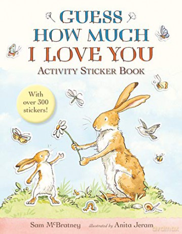 Guess How Much I Love You: Activity Sticker Book: 1 - Sam McBratney [KSIĄŻKA]