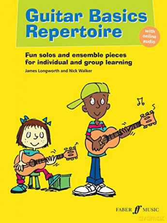 Guitar Basics Repertoire with Online Audio - James Longworth [KSIĄŻKA]