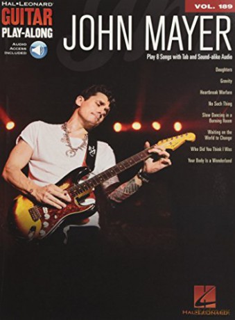 Guitar Play-Along Volume 189: John Mayer Book/Online Audio Hal Leonard Guitar Play-Along Includes Online Access Code - John Mayer [KSIĄŻKA]