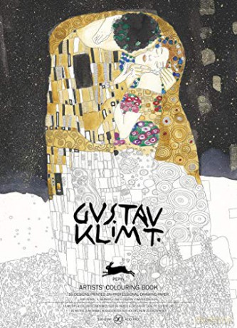 Gustav Klimt: Artists' Colouring Book - Pepin Van Roojen [KSIĄŻKA]