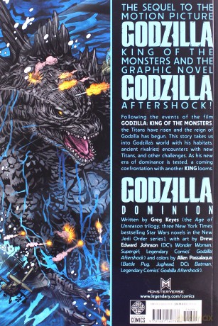GvK Godzilla Dominion - Greg Keyes [KSIĄŻKA]