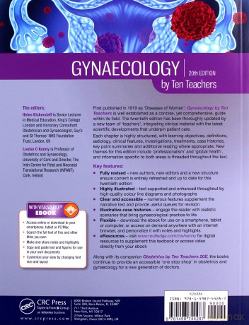 Gynaecology by Ten Teachers, 20th Edition and Obstetrics by Ten Teachers, 20th Edition Value Pak 2 Volume Set - Louise Kenny [KSIĄŻKA]