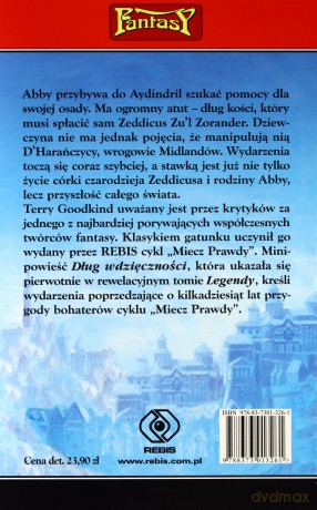 Dług Wdzięczności - Terry Goodkind [KSIĄŻKA]