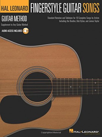 Hal Leonard Guitar Method: Fingerstyle Guitar Songs Hal Leonard Guitar Method Songbooks Includes Online Access Code: Hal Leonard Guitar Method Supplement [KSIĄŻKA]