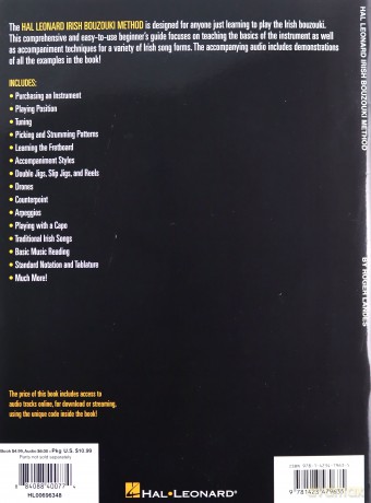 Hal Leonard Irish Bouzouki Method - Roger Landes [KSIĄŻKA]