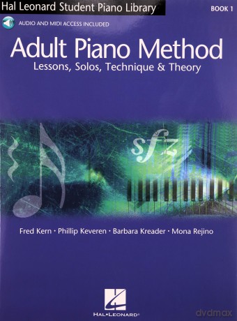 HAL LEONARD KREADER, KERN - ADULT PIANO METHOD + CD - VOL. I Educational books Piano [KSIĄŻKA]