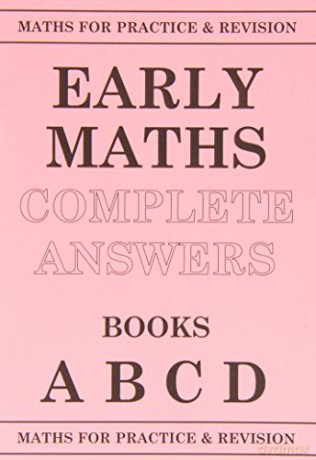 Maths For Practice And Revision: Early Maths Answers Abcd - Peter Robson [KSIĄŻKA]