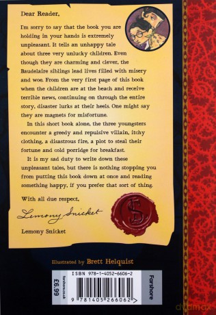 Thebad Beginning - Lemony Snicket [KSIĄŻKA]