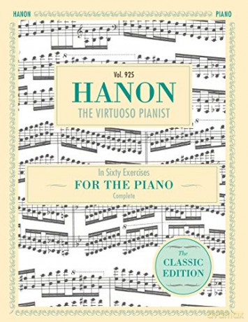 Hanon: The Virtuoso Pianist in Sixty Exercises, Complete Schirmer's Library of Musical Classics, Vol. 925 - C. L. Hanon [KSIĄŻKA]