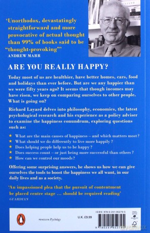 Happiness: Lessons from a New Science Second Edition - Richard Layard [KSIĄŻKA]