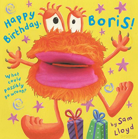 Happy Birthday, Boris! Puppet Book - Sam Lloyd [KSIĄŻKA]