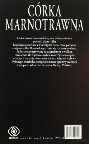 Córka Marnotrawna - Jeffrey Archer [KSIĄŻKA]