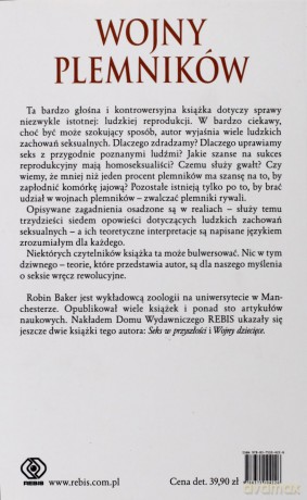 Wojny Plemników (broszurowa) - Robin Baker [KSIĄŻKA]