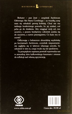Wszystkie Imiona (twarda) - Jose Saramago [KSIĄŻKA]
