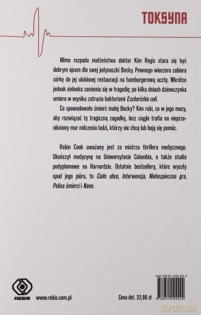 Toksyna - Robin Cook [KSIĄŻKA]