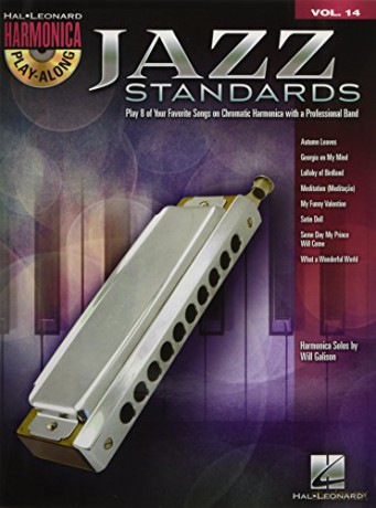 Harmonica Play-Along Volume 14: Jazz Standards: Jazz Standards Book/CD Hal Leonard Harmonica Play-along [KSIĄŻKA]