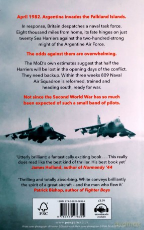 Harrier 809: Britain's Legendary Jump Jet and the Untold Story of the Falklands War - Rowland White [KSIĄŻKA]