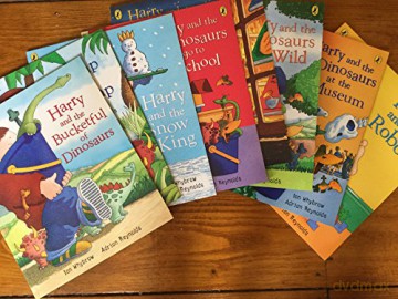 Harry and the Bucketful of Dinosaurs 8 book collection - Ian Whybrow [KSIĄŻKA]