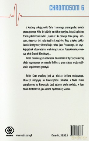 Chromosom 6 Wyd.VII - Robin Cook [KSIĄŻKA]