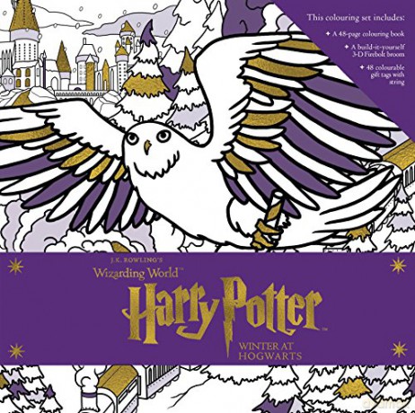 Harry Potter: Winter at Hogwarts: A Magical Colouring Set J.K. Rowling's Wizarding World - Insight Editions [KSIĄŻKA]