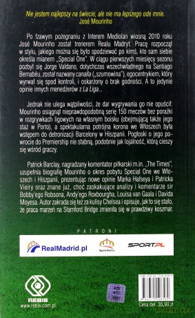 Mourinho Anatomia Zwycięzcy - Patrick Barclay [KSIĄŻKA]