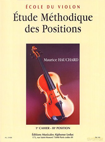 Hauchard: Etude des Positions Volume 1 Violon [KSIĄŻKA]