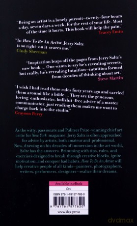 How To Be An Artist: The New York Times Bestseller - Jerry Saltz [KSIĄŻKA]