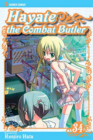 Hayate the Combat Butler 34: Volume 34 - Kenjiro Hata [KSIĄŻKA]