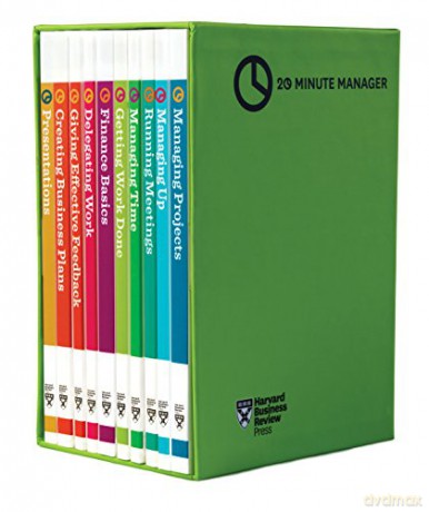 HBR 20-Minute Manager Boxed Set 10 Books HBR 20-Minute Manager Series - Harvard Business Review [KSIĄŻKA]