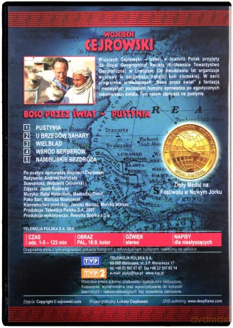 Boso Przez Świat: Pustynia - Wojciech Cejrowski [DVD]