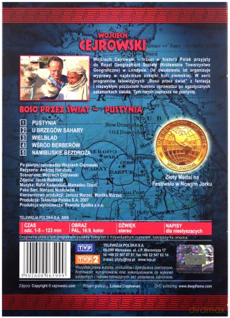 Boso Przez Świat: Pustynia - Wojciech Cejrowski [DVD]