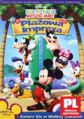 Klub przyjaciół Myszki Miki: Plażowa Impreza (Disney) [DVD]