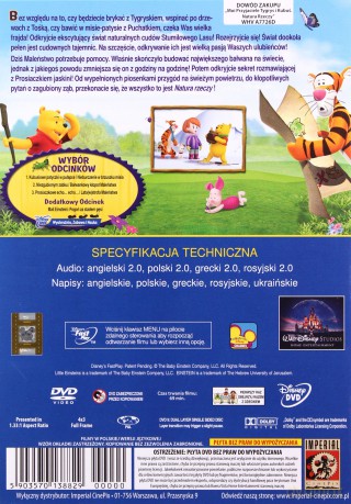 Moi przyjaciele Tygrys i Kubuś Puchatek: Natura rzeczy (Disney) [DVD]