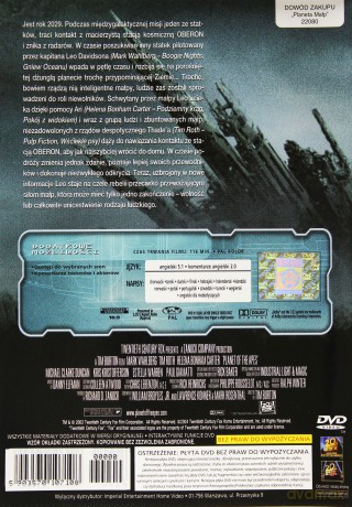 Planeta małp (2001) [DVD]