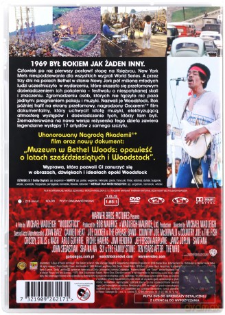 Woodstock: 3 Days of Peace & Music (3 Dni Pokoju i Muzyki) wersja reżyserska [2DVD]