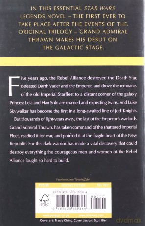 Heir to the Empire: Book 1 Star Wars Thrawn trilogy - Timothy Zahn [KSIĄŻKA]